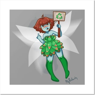 Badass Eco Fairy Posters and Art